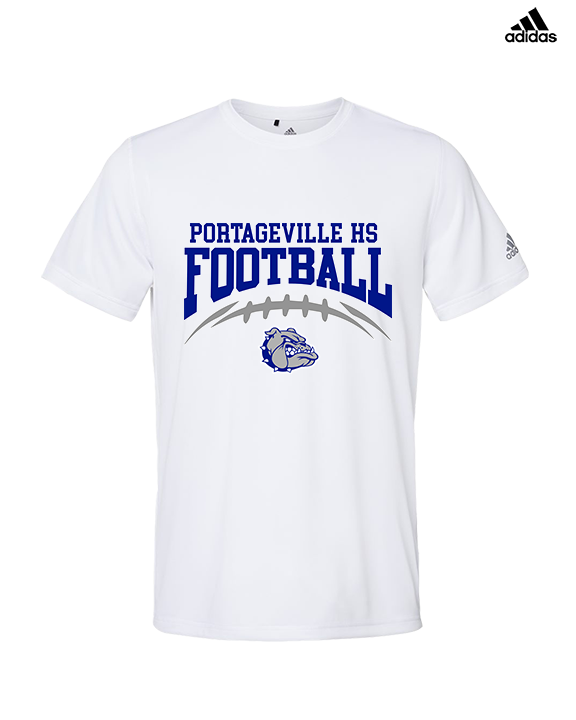 Portageville HS Football School Football - Mens Adidas Performance Shirt