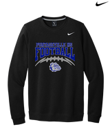 Portageville HS Football School Football - Mens Nike Crewneck