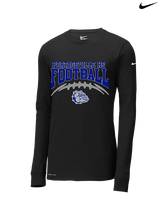 Portageville HS Football School Football - Mens Nike Longsleeve