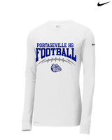 Portageville HS Football School Football - Mens Nike Longsleeve