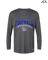 Portageville HS Football School Football - Mens Oakley Longsleeve