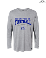 Portageville HS Football School Football - Mens Oakley Longsleeve