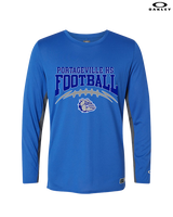 Portageville HS Football School Football - Mens Oakley Longsleeve