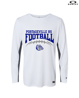 Portageville HS Football School Football - Mens Oakley Longsleeve