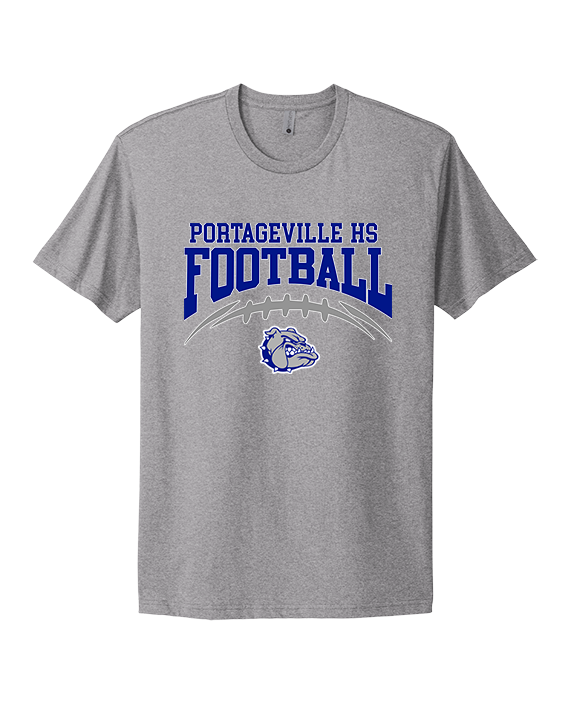 Portageville HS Football School Football - Mens Select Cotton T-Shirt