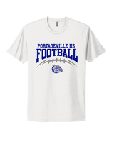 Portageville HS Football School Football - Mens Select Cotton T-Shirt