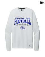 Portageville HS Football School Football - New Era Performance Long Sleeve