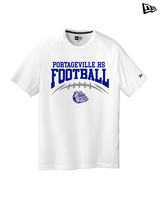 Portageville HS Football School Football - New Era Performance Shirt
