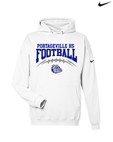 Portageville HS Football School Football - Nike Club Fleece Hoodie