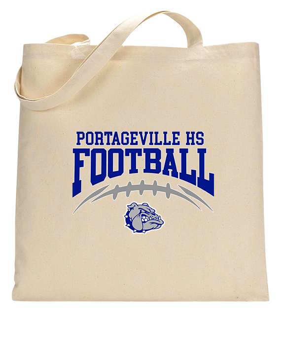 Portageville HS Football School Football - Tote