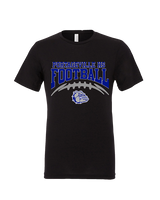 Portageville HS Football School Football - Tri-Blend Shirt