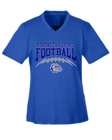 Portageville HS Football School Football - Womens Performance Shirt