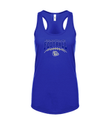 Portageville HS Football School Football - Womens Tank Top