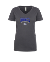 Portageville HS Football School Football - Womens Vneck