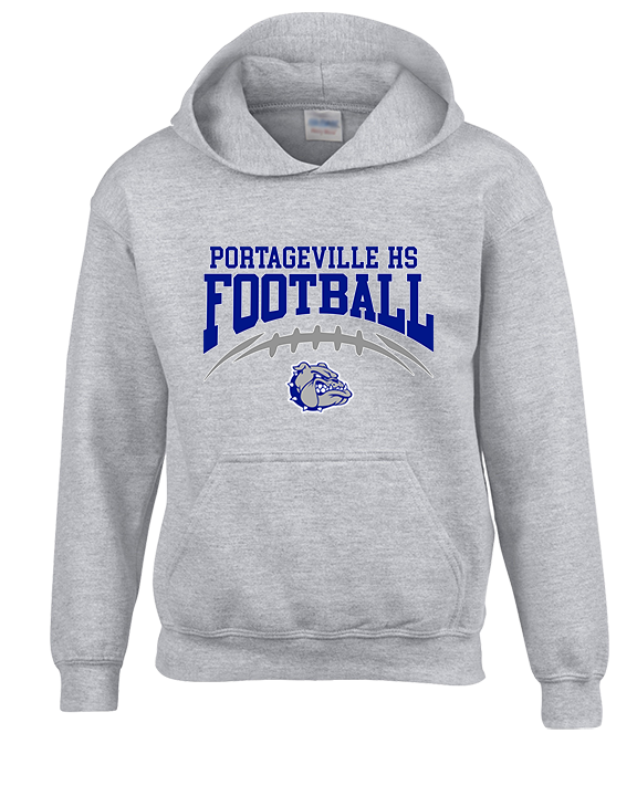 Portageville HS Football School Football - Youth Hoodie