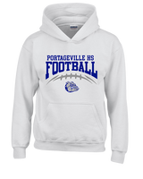 Portageville HS Football School Football - Youth Hoodie