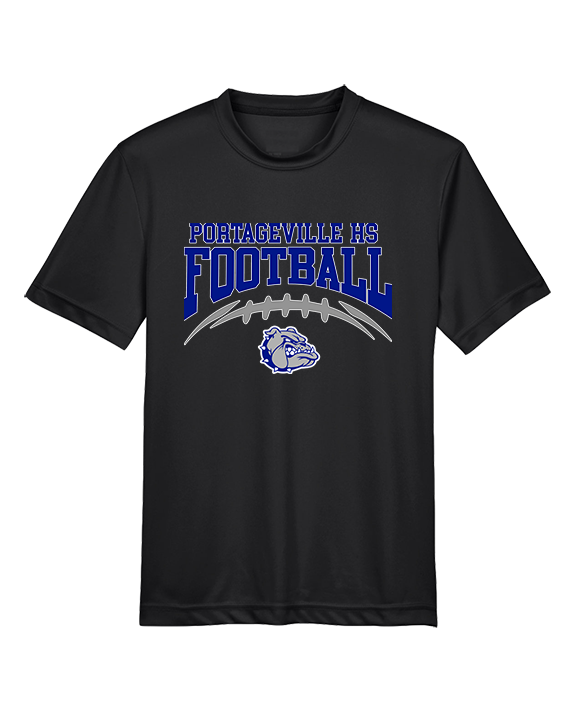 Portageville HS Football School Football - Youth Performance Shirt