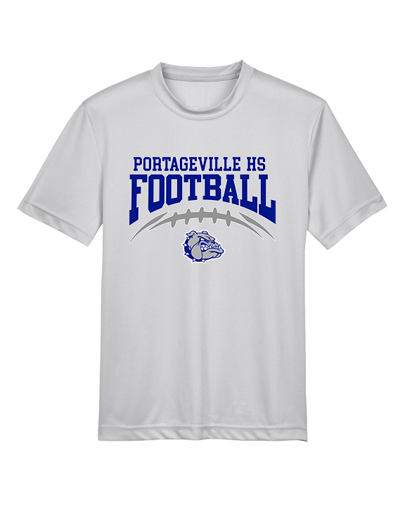Portageville HS Football School Football - Youth Performance Shirt
