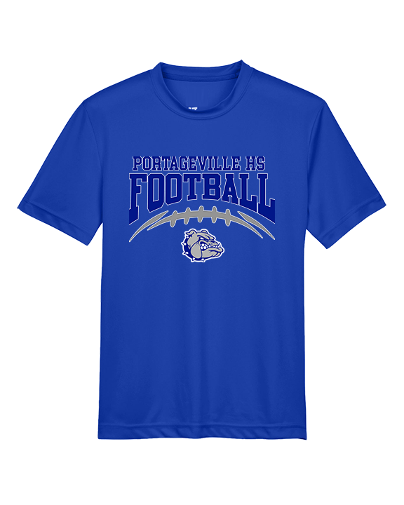 Portageville HS Football School Football - Youth Performance Shirt