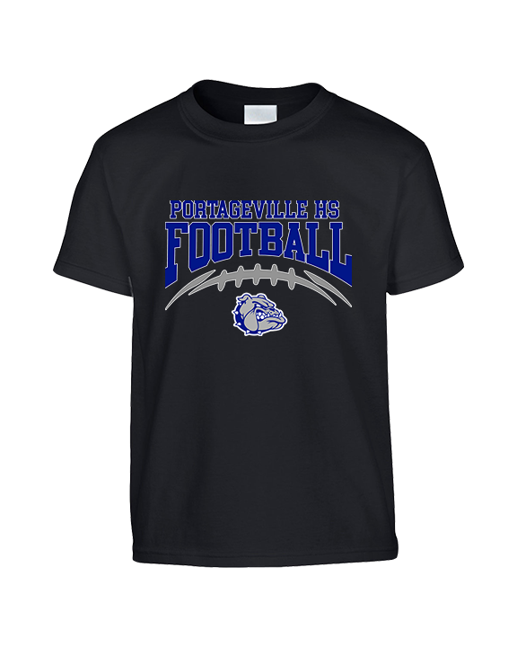 Portageville HS Football School Football - Youth Shirt