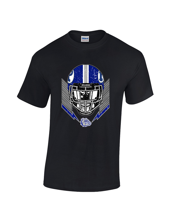 Portageville HS Football Skull Crusher - Cotton T-Shirt