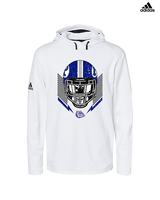 Portageville HS Football Skull Crusher - Mens Adidas Hoodie