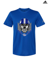 Portageville HS Football Skull Crusher - Mens Adidas Performance Shirt