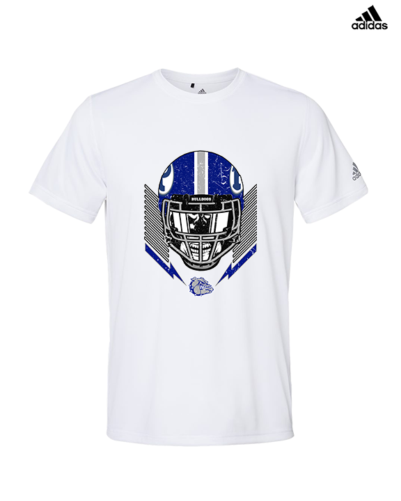 Portageville HS Football Skull Crusher - Mens Adidas Performance Shirt