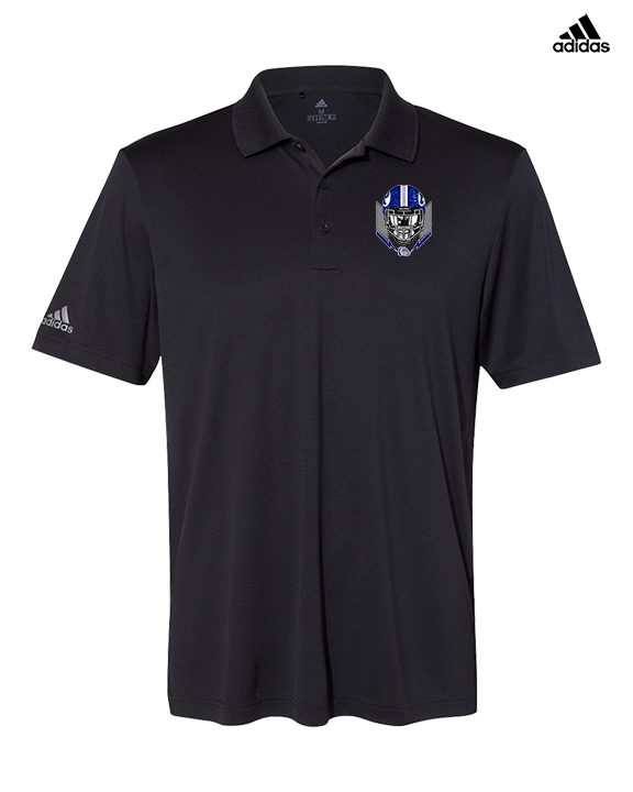 Portageville HS Football Skull Crusher - Mens Adidas Polo