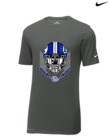 Portageville HS Football Skull Crusher - Mens Nike Cotton Poly Tee