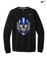 Portageville HS Football Skull Crusher - Mens Nike Crewneck