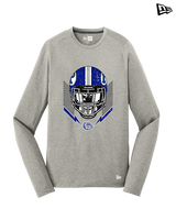 Portageville HS Football Skull Crusher - New Era Performance Long Sleeve