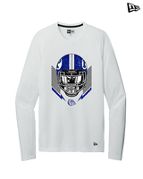 Portageville HS Football Skull Crusher - New Era Performance Long Sleeve