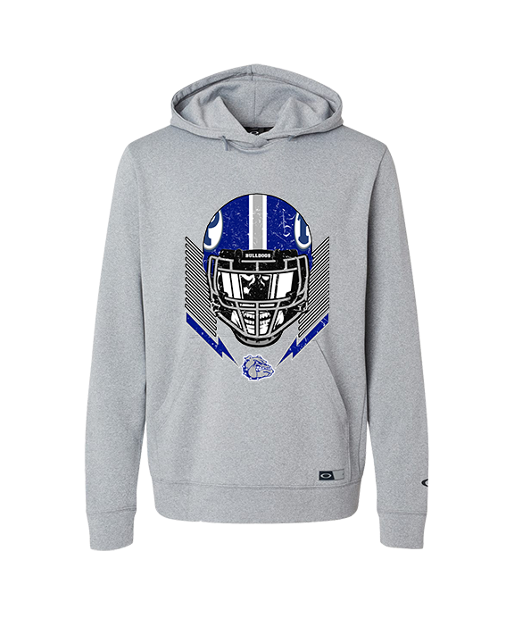 Portageville HS Football Skull Crusher - Oakley Performance Hoodie