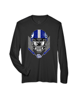 Portageville HS Football Skull Crusher - Performance Longsleeve