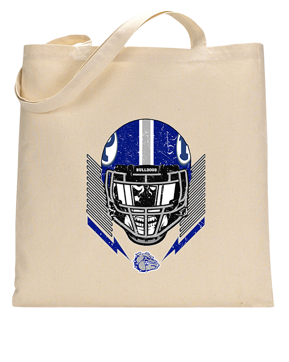Portageville HS Football Skull Crusher - Tote