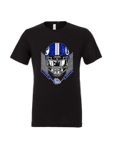 Portageville HS Football Skull Crusher - Tri-Blend Shirt