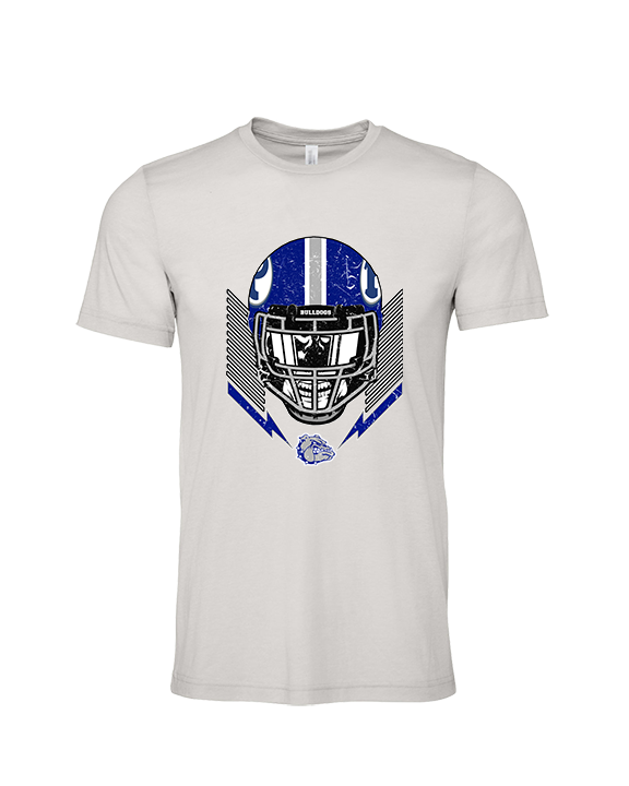 Portageville HS Football Skull Crusher - Tri-Blend Shirt