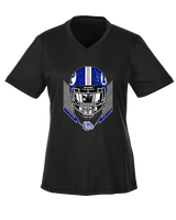 Portageville HS Football Skull Crusher - Womens Performance Shirt