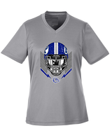 Portageville HS Football Skull Crusher - Womens Performance Shirt