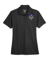 Portageville HS Football Skull Crusher - Womens Polo