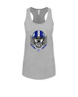 Portageville HS Football Skull Crusher - Womens Tank Top