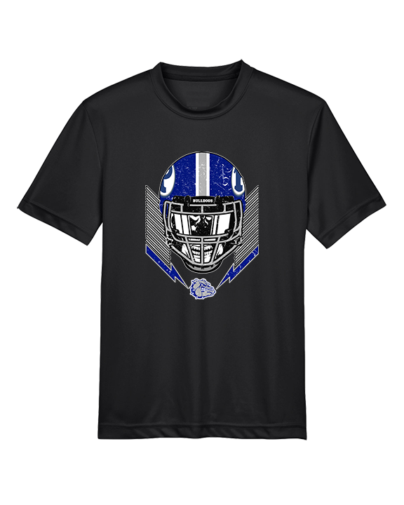 Portageville HS Football Skull Crusher - Youth Performance Shirt