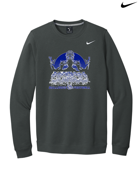 Portageville HS Football Unleashed - Mens Nike Crewneck