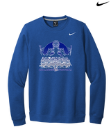 Portageville HS Football Unleashed - Mens Nike Crewneck
