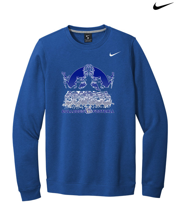 Portageville HS Football Unleashed - Mens Nike Crewneck