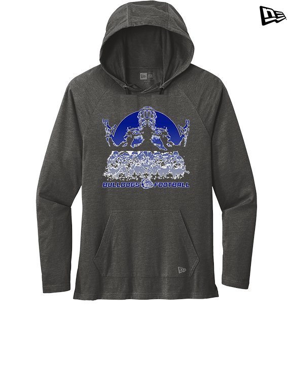 Portageville HS Football Unleashed - New Era Tri-Blend Hoodie