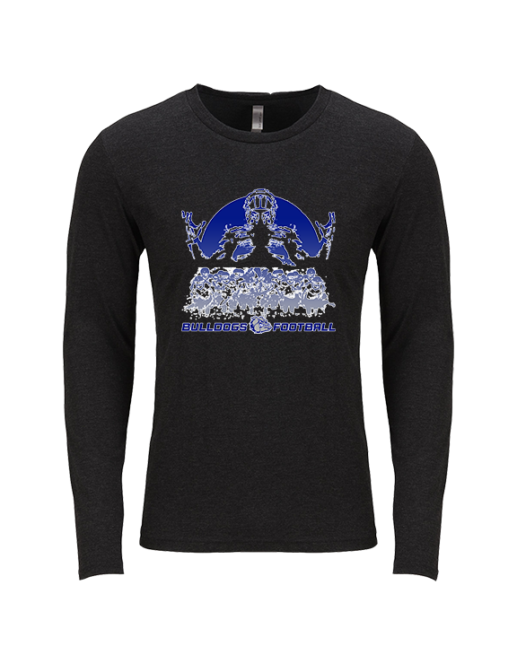 Portageville HS Football Unleashed - Tri-Blend Long Sleeve
