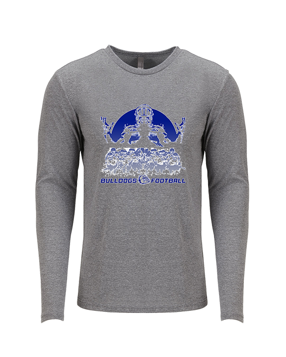 Portageville HS Football Unleashed - Tri-Blend Long Sleeve