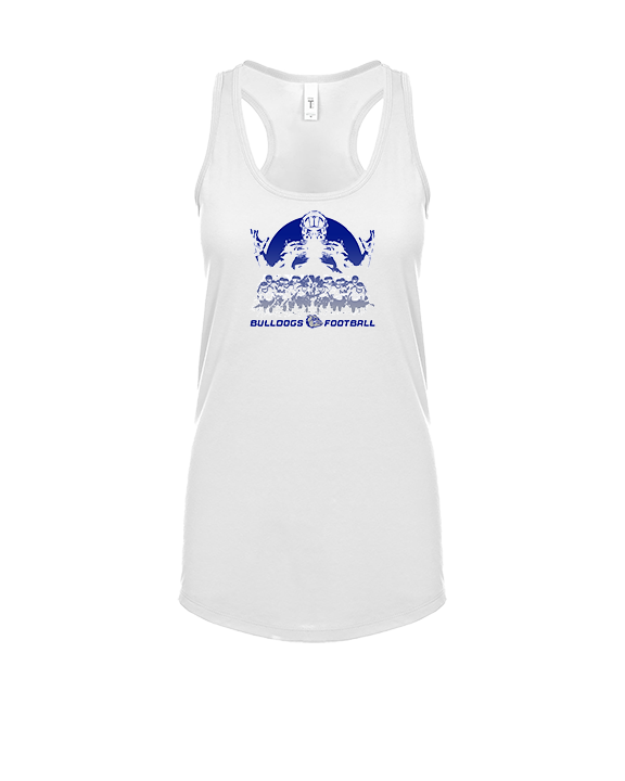 Portageville HS Football Unleashed - Womens Tank Top